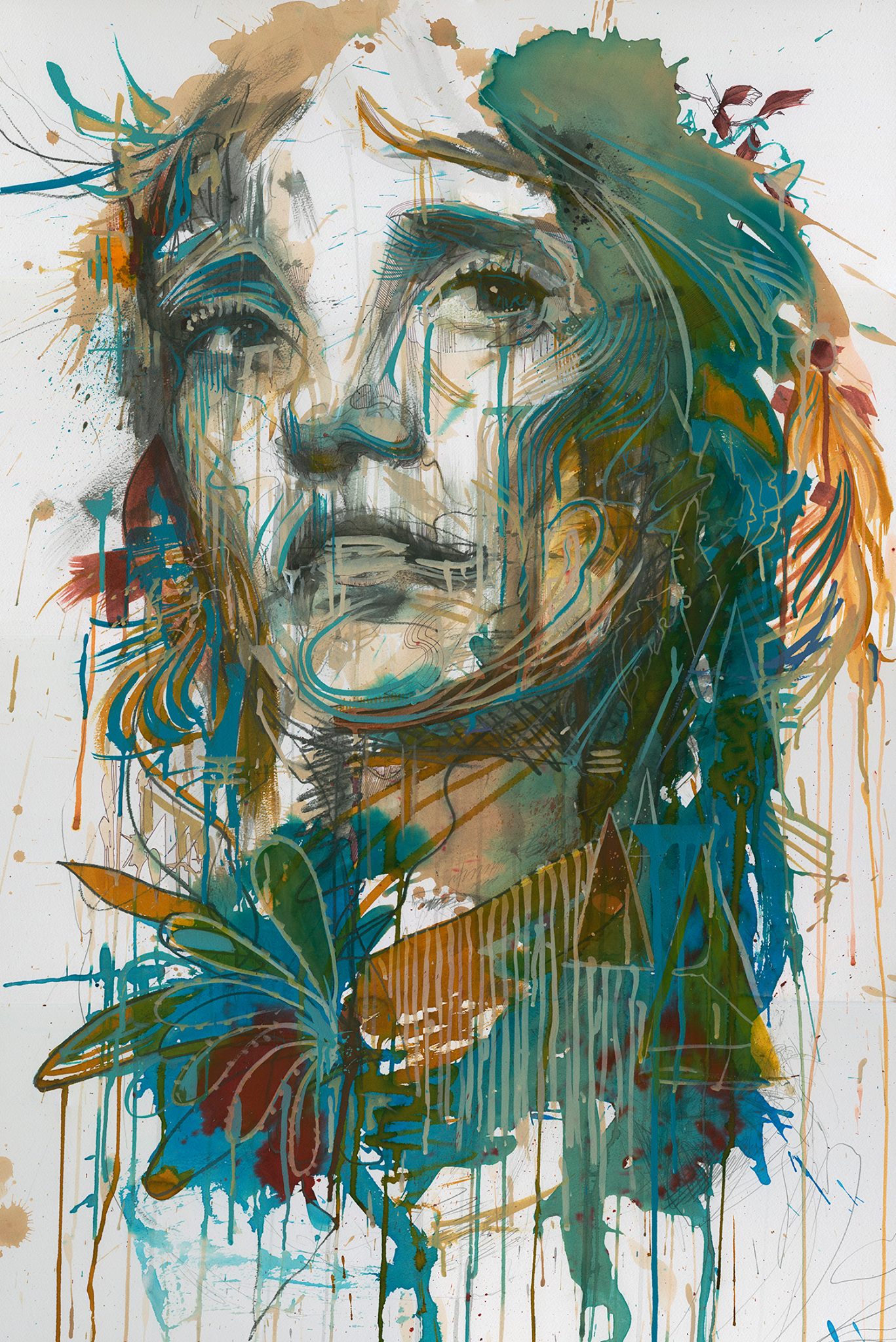 Carne Griffiths Painting In Ink