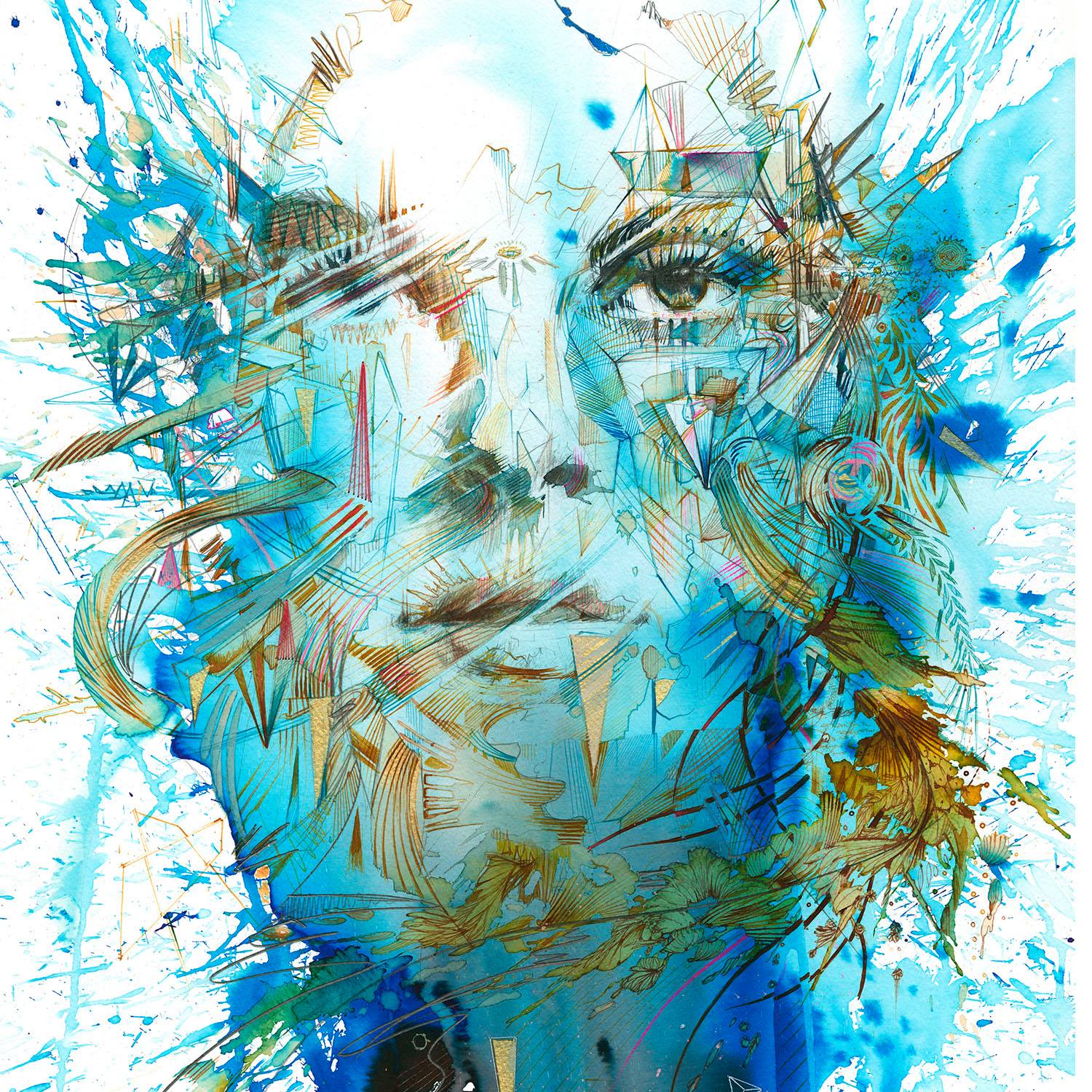 Carne Griffiths Painting In Ink