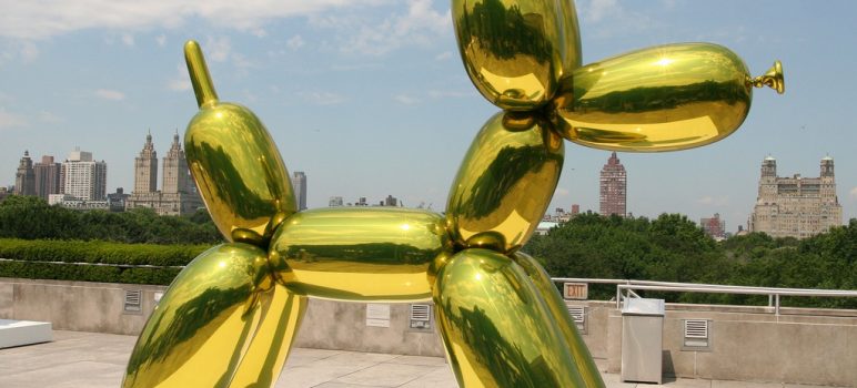 Jeff Koons |$58.4M Orange Balloon Dog