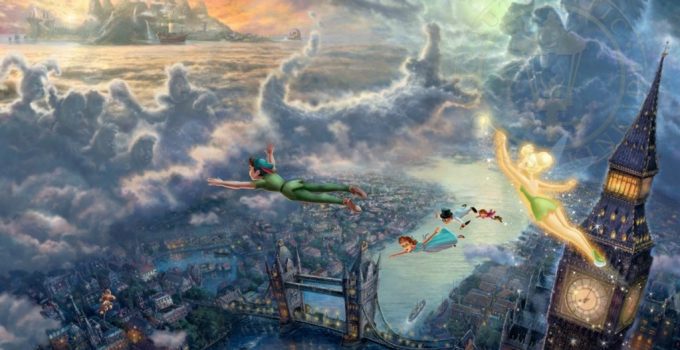 THOMAS KINKADE | Disney Paintings