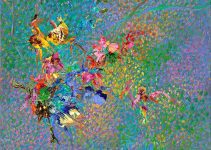 Letter to Monet Oil Paintings by Reiko Muranaga