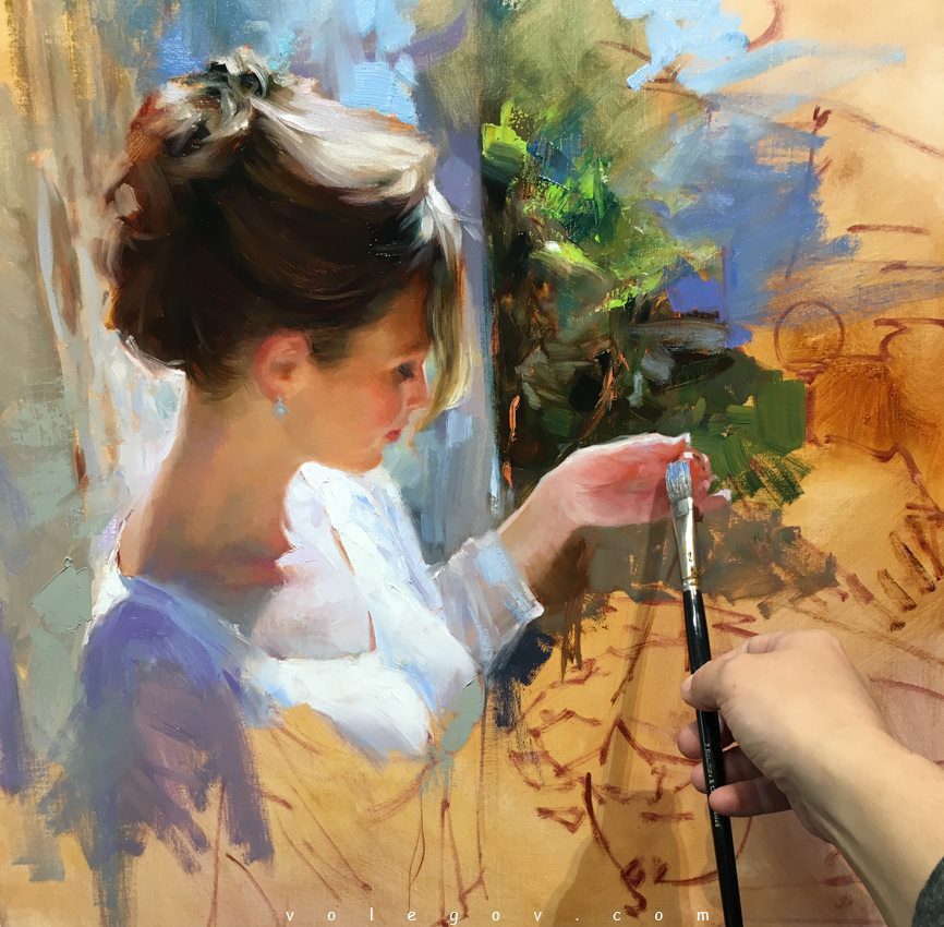 Vladimir Volegov Oil Painting