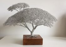 Clive Maddison﻿ / Wire Tree sculptures