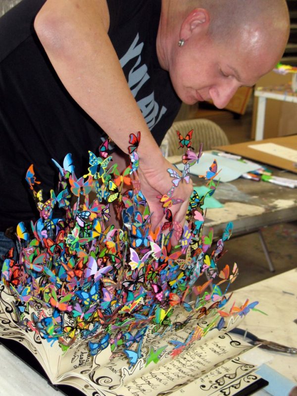 David Kracov Book Love/sculpture