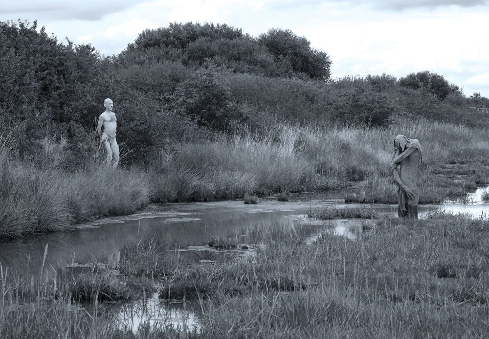 Swamp creatures by Sculptor Sophie Prestigiacomo