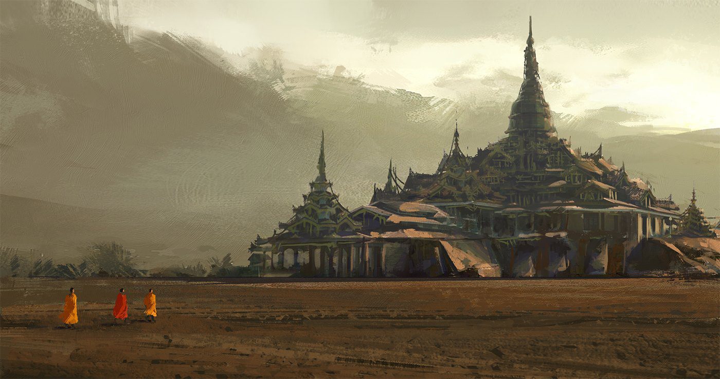 Inspiring Digital Paintings by Artist Jonas De Ro