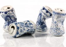 Chinese artist Lei Xue sculpted Smashed Can Porcelain