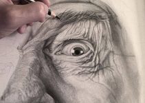 Incredible hyperrealistic drawing by Justin Cohen.