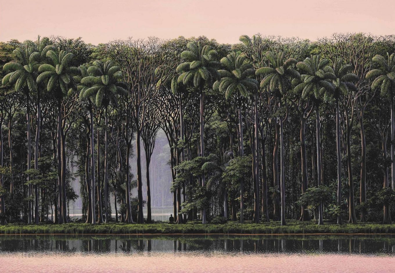 Cuban painter Tomás Sánchez has been painting serene landscapes of calm